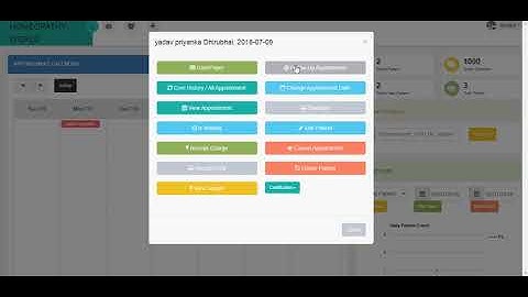 Homoeopathic Clinic patient Management System