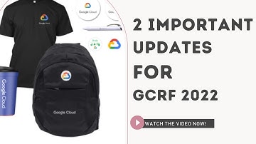 2 Important Updates Regarding Google Cloud Ready Facilitator Program 2022 #googlecloudready