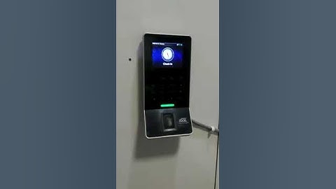 Essl f22 wifi attendance Machine