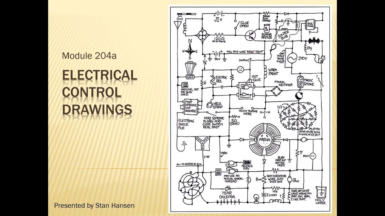 204a Electrical Control Drawings Part 1 2021 YouTube