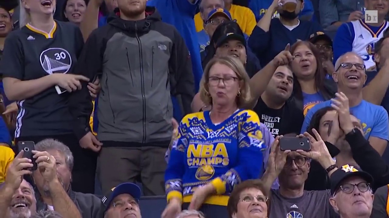 VIDEO: "Golden State Warriors dance cam mom" comments content media