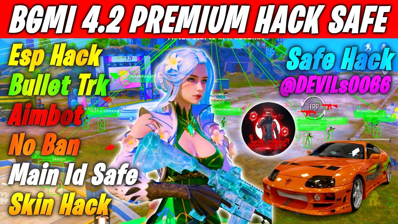 BGMI HACK 4.2 | BGMI 4.2 MOD APK | BGMI ESP HACK | BGMI NEW HACK TODAY | HOW TO HACK BGMI HACK
