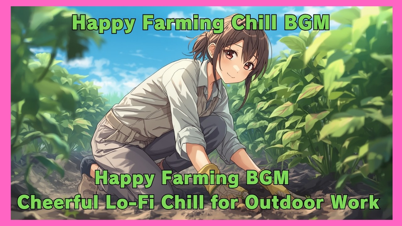 [畑仕事が楽しくなるBGM]  のんびり作業用Lo-Fi