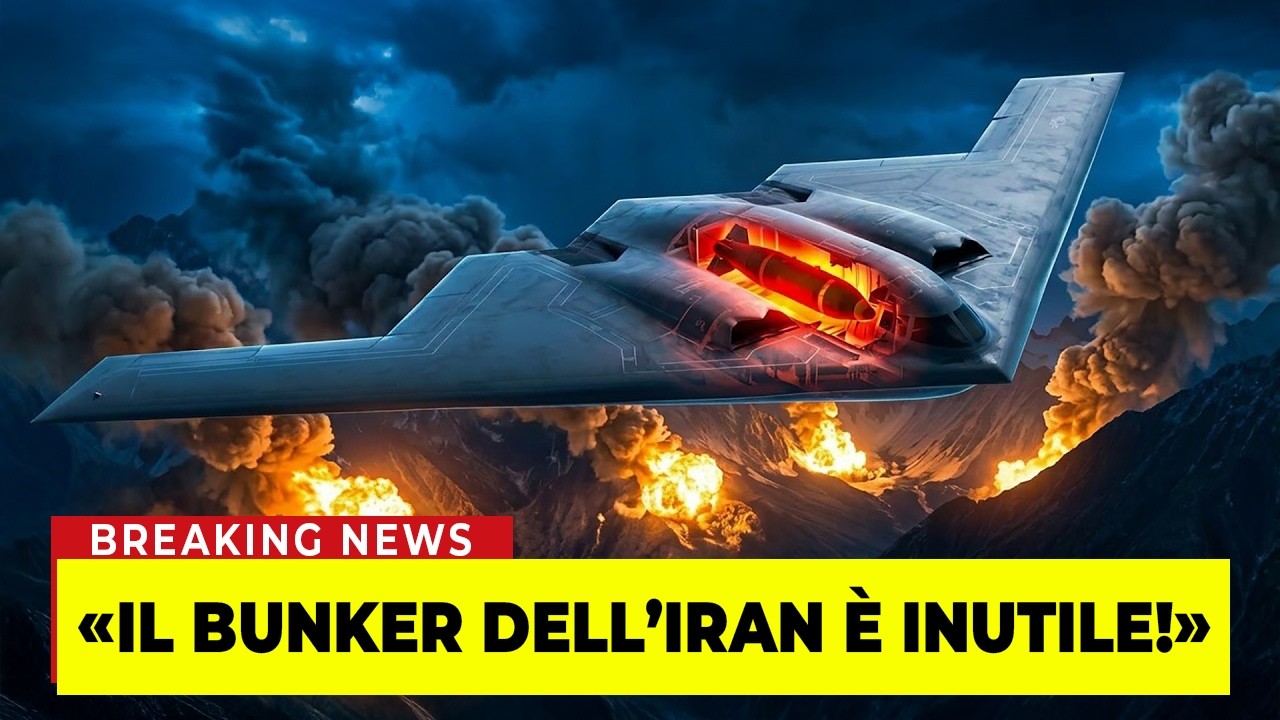 L’Iran HA RISO della BOMBA PIÙ GRANDE DEGLI USA, Finché i bombardieri B-2 SPIRIT Hanno Fatto QUESTO