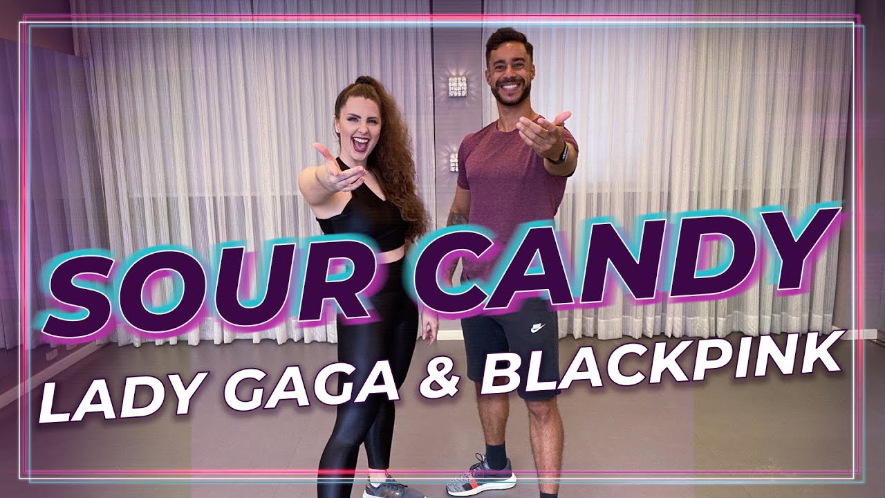 Dançando SOUR CANDY Lady Gaga e Blackpink Playdance YouTube
