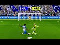 Premier League 2023/24 - Brighton vs. Arsenal - Penalties