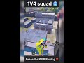 1v4 squad 😰 / @ZIXO.GAMING69 #albedoplays #trending #shortsfeed #bgmishorts |
