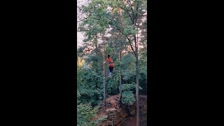 My first 5 steps on highline!