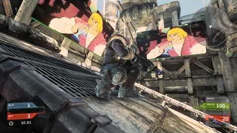 UDK 2011-08 TFPS Sway and AIM ADS SYSTEM STANDALONE non server/client.avi