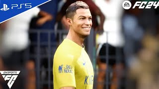 FC 24 - Al Nassr vs Al Tai - Saudi Pro League 23/24 Full Match | PS5™[4K60]