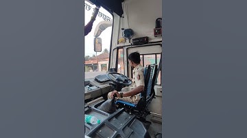 MSRTC Driver Driving On Kankavali Sawantwadi Route