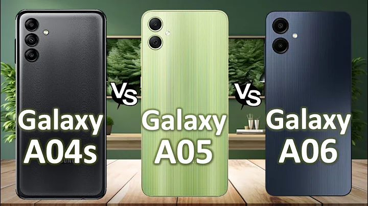 Samsung Galaxy A06 vs Samsung Galaxy A05 vs Samsung Galaxy A04s