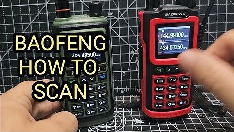 BAOFENG UV17 & 20 - HOW TO SCAN , + SOFTWARE PROGRAM (DOWNLOAD LINK)