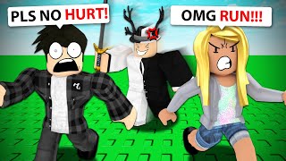I might have just saw a MURDER happen on roblox...