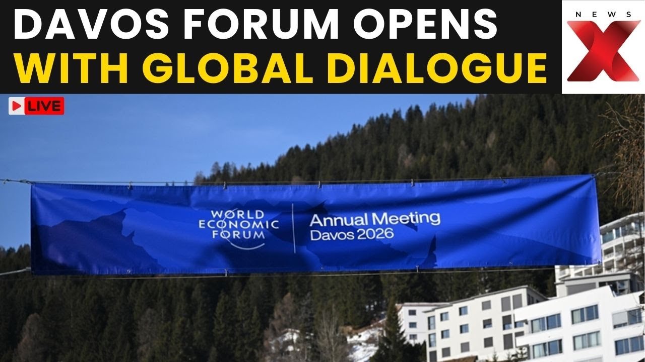 World Economic Forum LIVE: WEF Annual Meeting Opens In Davos With Global Leaders And Dialogue Theme
