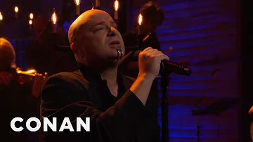 Disturbed "The Sound Of Silence" 03/28/16 | CONAN on TBS