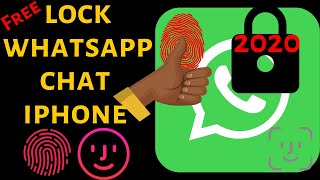 How to lock WhatsApp on iPhone with Face ID or a passcode screenshot 5
