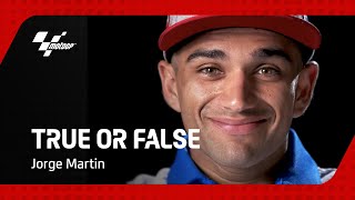 How much do #MotoGP riders know about themselves? | Jorge Martin