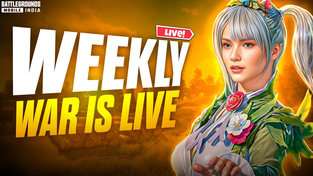 BGMI  WEEKLY WAR   Day 6 LIVE ||  3X ROOM  || Caster JOHN RAMBO YT || OCT 11