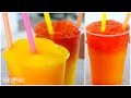 3 Ingredient Ombre FRUIT SLUSHIES Recipe - How To Make Slushies ( DIY Homemade Slushies )