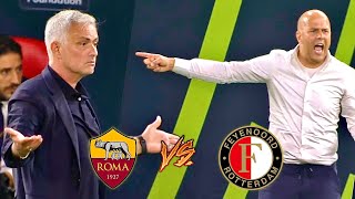 Arne Slot vs Jose Mourinho | Conference League Final Highlights | SOON IN LIVERPOOL 🔴