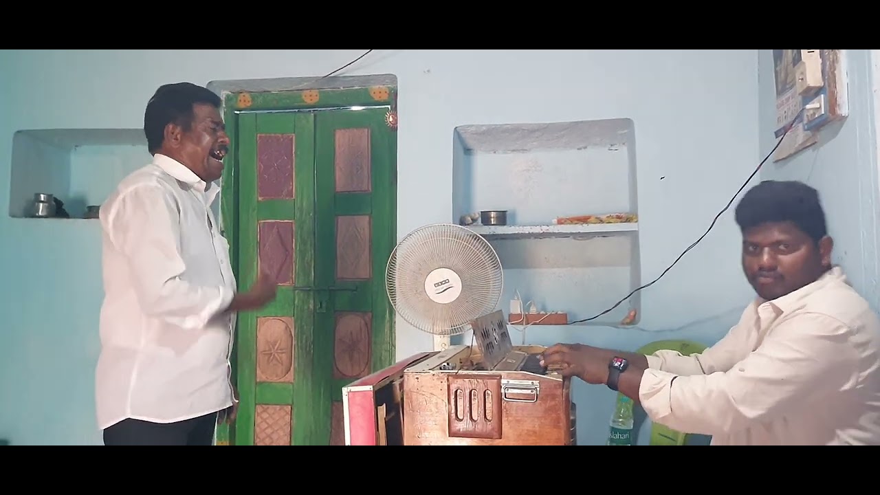 ప్రాక్టీస్ లో అనంతపురం తిరుపాల్ నాయక్ తిక్కయ్య సంగీతం