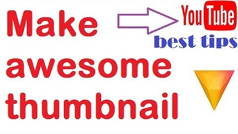 how to make awesome thumbnails with paint and hitfilm express