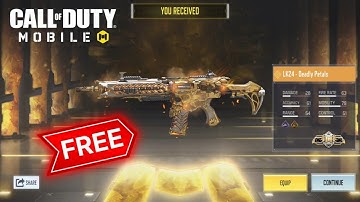 FREE LEGENDARY LK24 - DEADLY PETALS | LST CRATE ELITE MISSION 2024