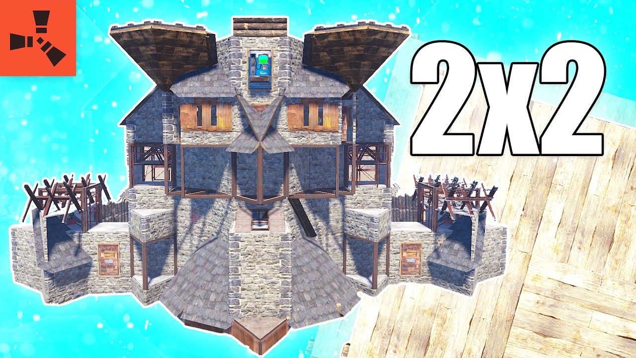 Bunkered 2x2 Rust Base Design - META (Duo/Quad)