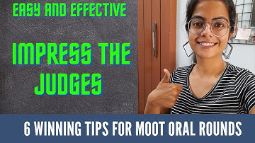 Preparation strategy for oral rounds for moot court| Best six tips for oral round| Moot Court Series