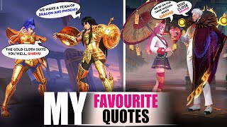 MLBB QUOTES that TOUCHED my HEART