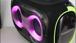 test hopestar partybox (120watt)