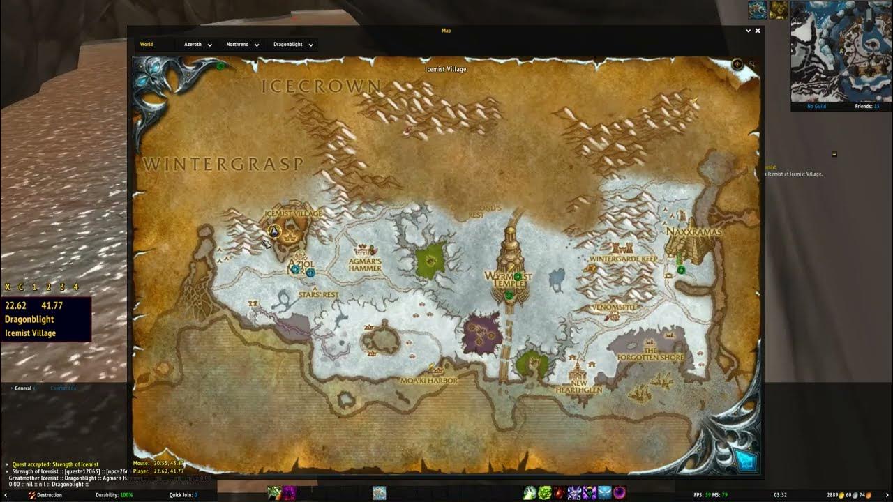 Strength of Icemist WoW Quest YouTube