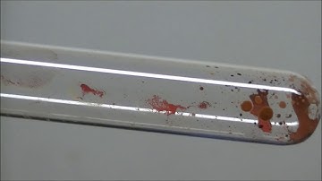 Mercury Chemistry: HgO (red) from HgCO3 x HgO