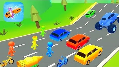 Shape shifting 🚲🚁🚗 All Levels Gameplay Walkthrough Android,ios Max Level Ep1098