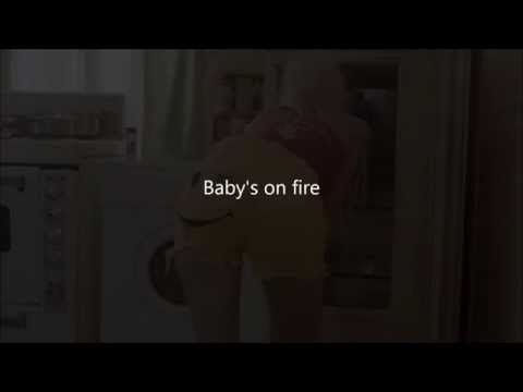 DIE ANTWOORD - BABYS ON FIRE lyrics