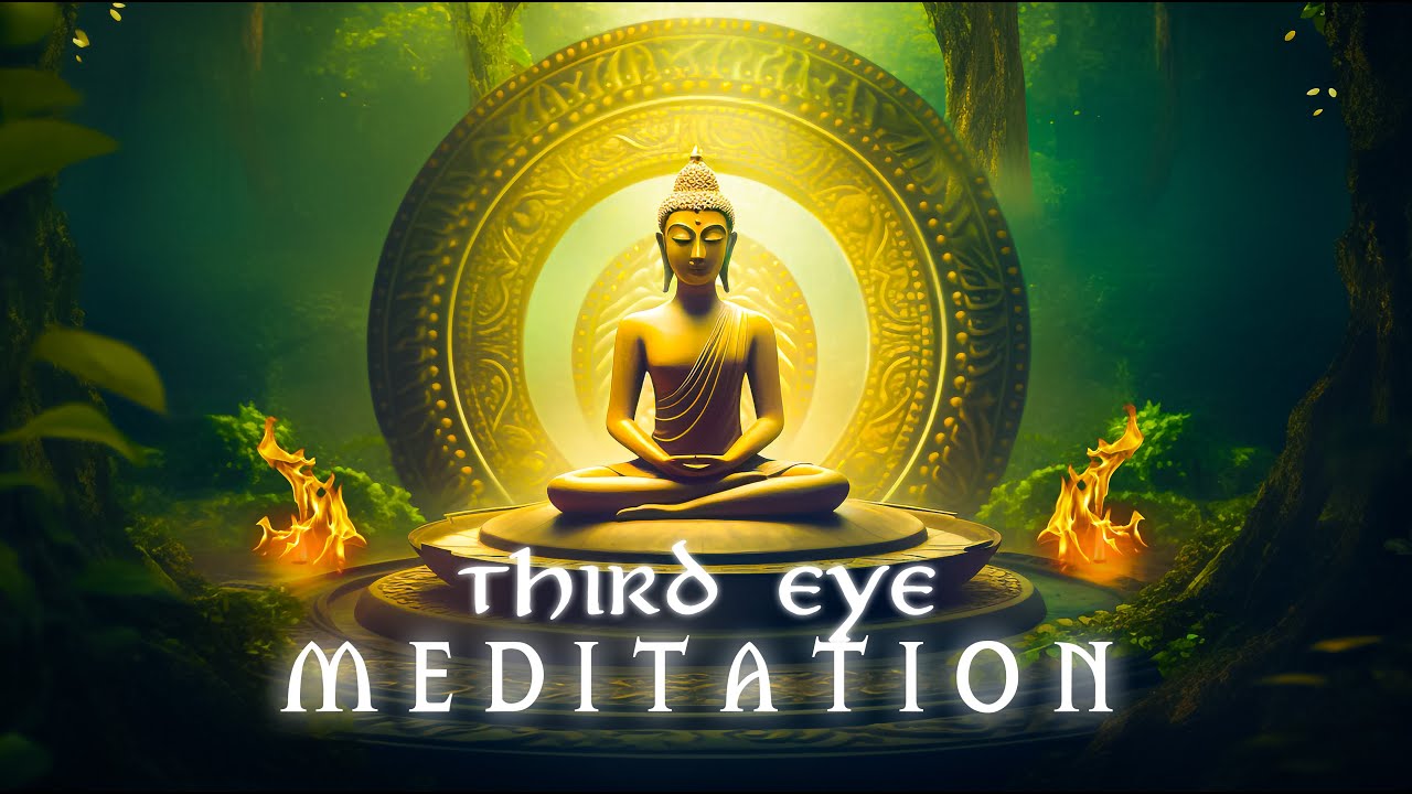 777Hz Third Eye Awakening Meditation - Spiritual Awakening Ambient Meditation Music | Binaural Beats