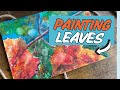 Loose Watercolor Fall Leaves | Beginner-Friendly Autumn Tutorial