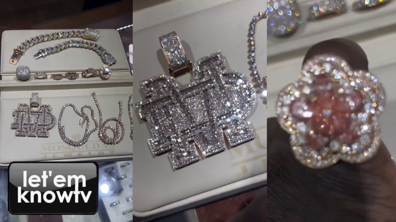 Sauce Walka Shows Off How His Jewelry Shines After Getting Them Cleaned