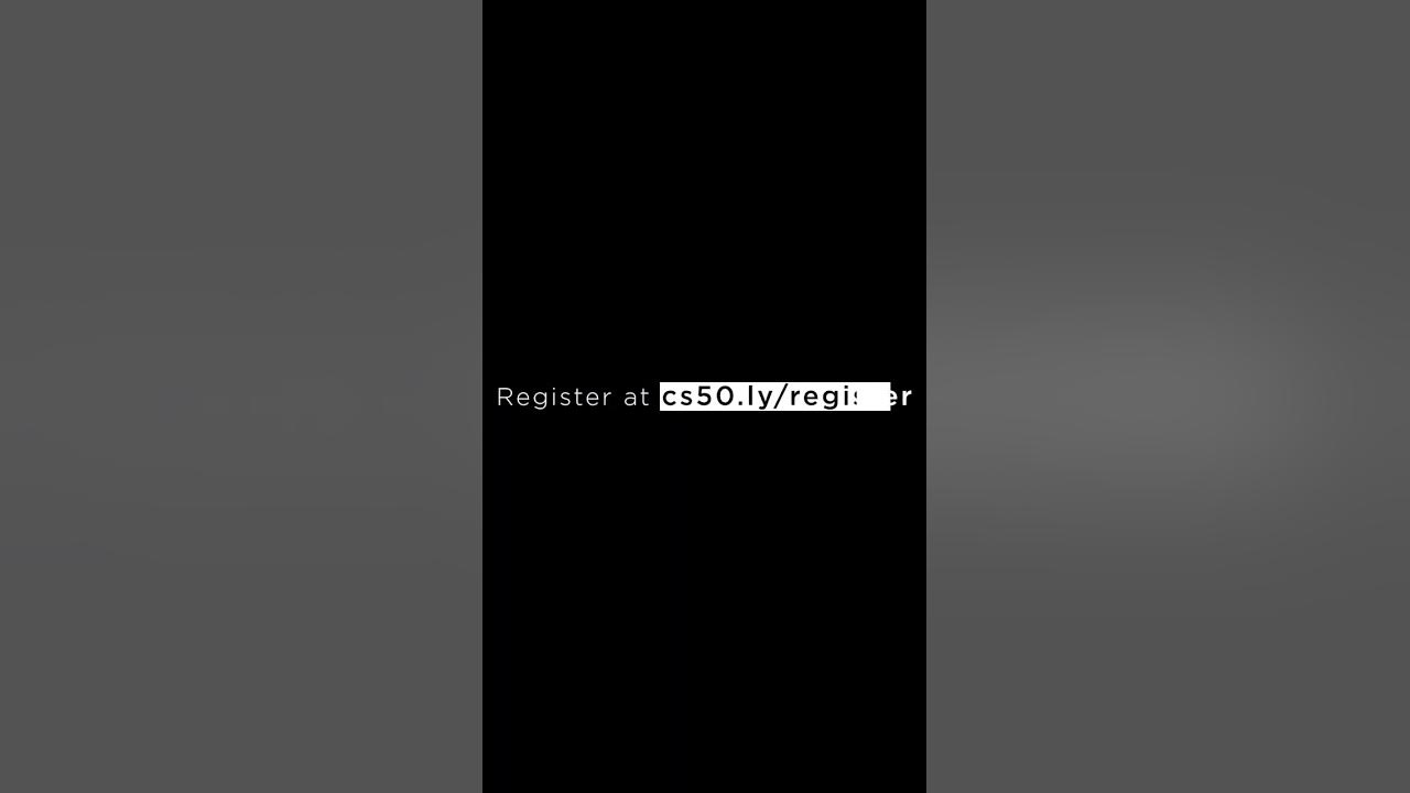 Invitation to CS50x Puzzle Day 2023 CS50 Reels Shorts YouTube