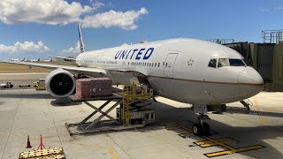 San Francisco (SFO) ~ Honolulu (HNL) - United Airlines - Boeing 777-300ER - Full Flight
