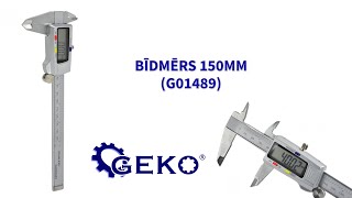 Bīdmērs 150Mm G01489 Runtools.lv