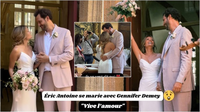 Éric Antoine se marie avec Gennifer Demey : un mariage sous le signe de  l’amour !
