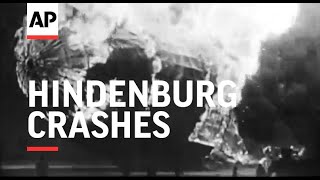 Hindenburg Crashes In Flames