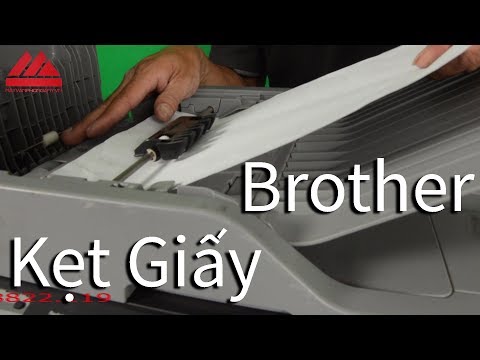 Máy in brother bị lỗi ,  cách khắc phục kẹt giấy ? | Foci