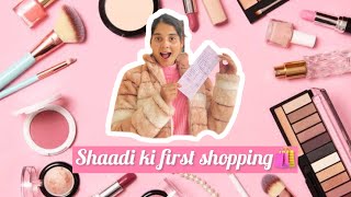 शादी की First Shopping🛍️