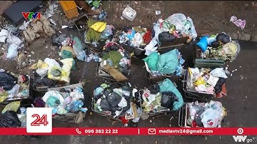 Những con đường bốc mùi tại Hà Nội vì bãi rác Nam Sơn tạm ngừng tiếp nhận rác  | VTV24