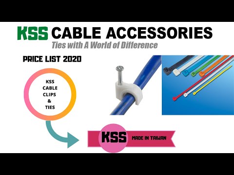 price-list-of-kss-cable-clips-and-cable-ties-made-in-taiwan