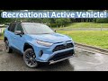 2024 Toyota RAV4 Hybrid XSE: POV Start Up, Test Drive, Walkaround and Review