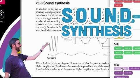 17.6: Sound Synthesis - p5.js Sound Tutorial